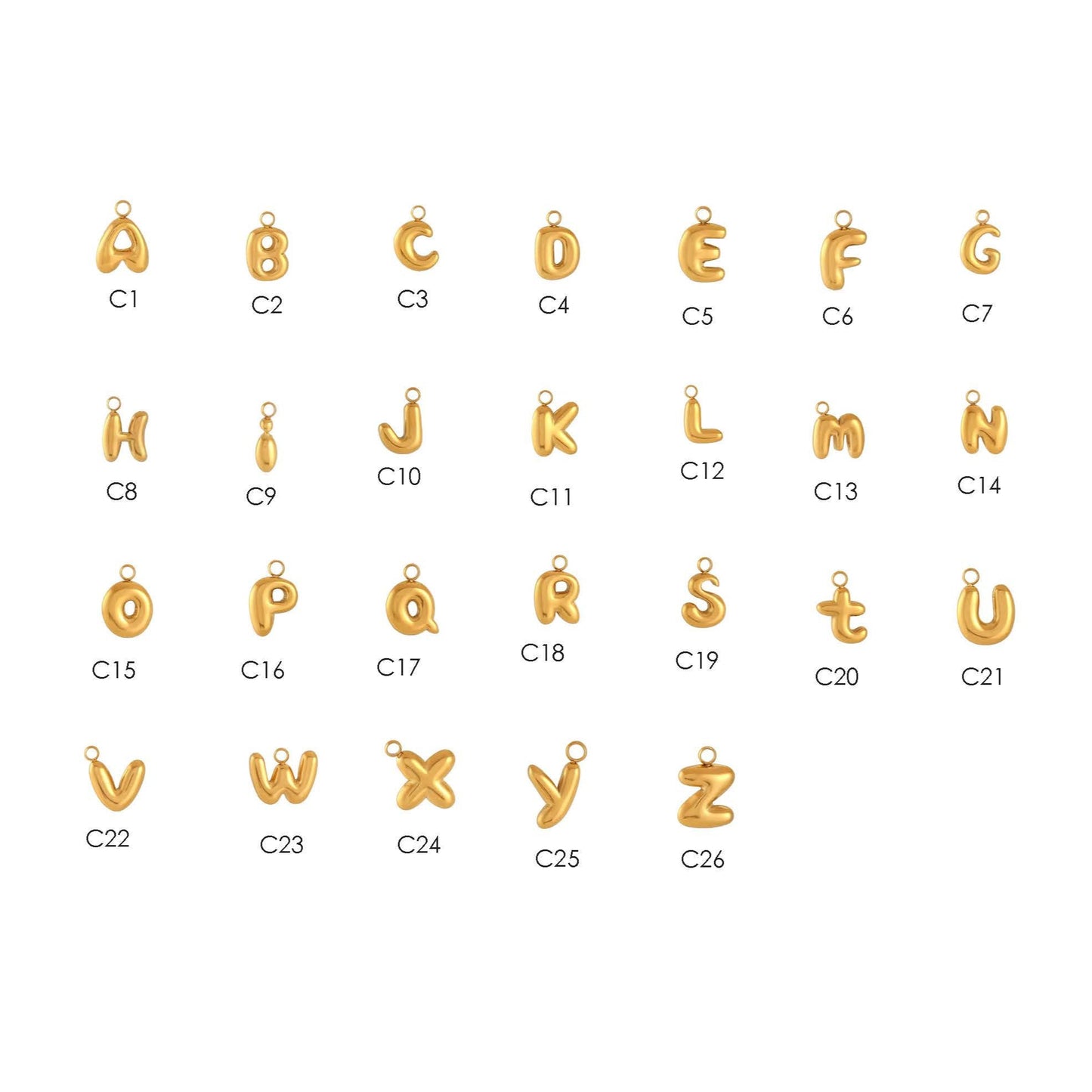 Letter Charms