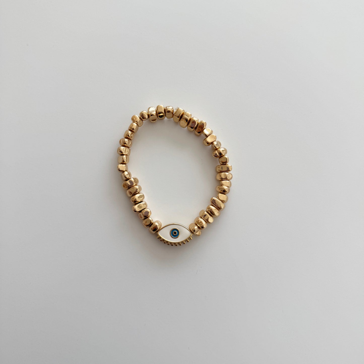 Gold Plated Nugget Bracelet
