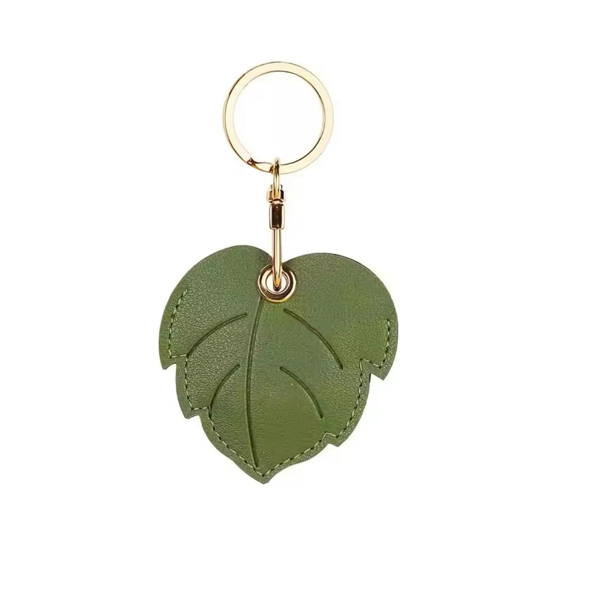 Monstera Leaf Key Chain / Apple Airtag Cover