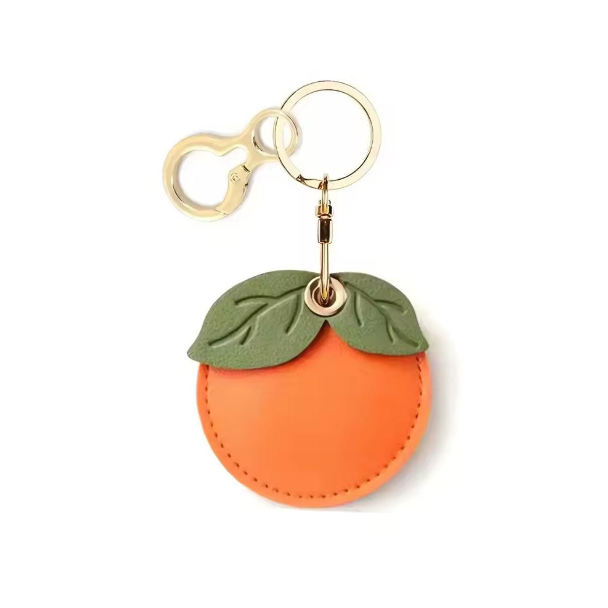 Orange Key Chain / Apple Airtag Cover