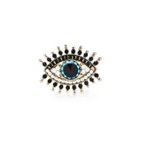 Evil Eye Brooch